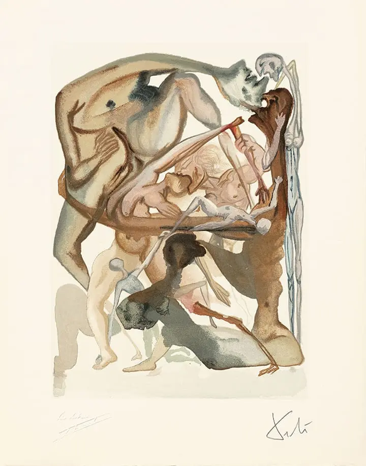 At the Edge of the Seventh Bolge The Divine Comedy