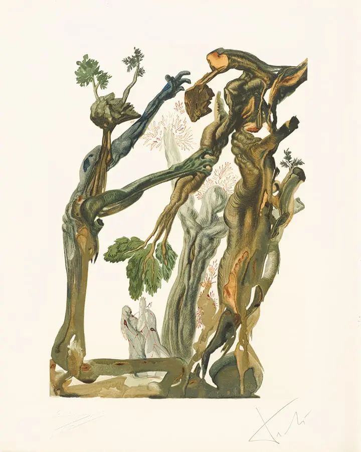 The Forest of Those Who Committed Suicide The Divine Comedy