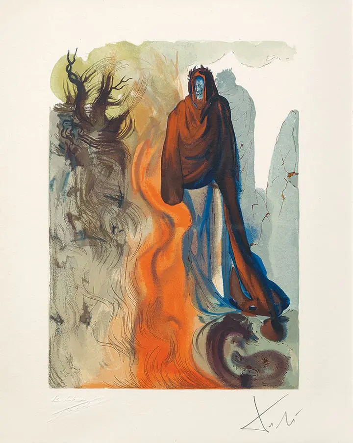 The Ghost Spoken of The Divine Comedy