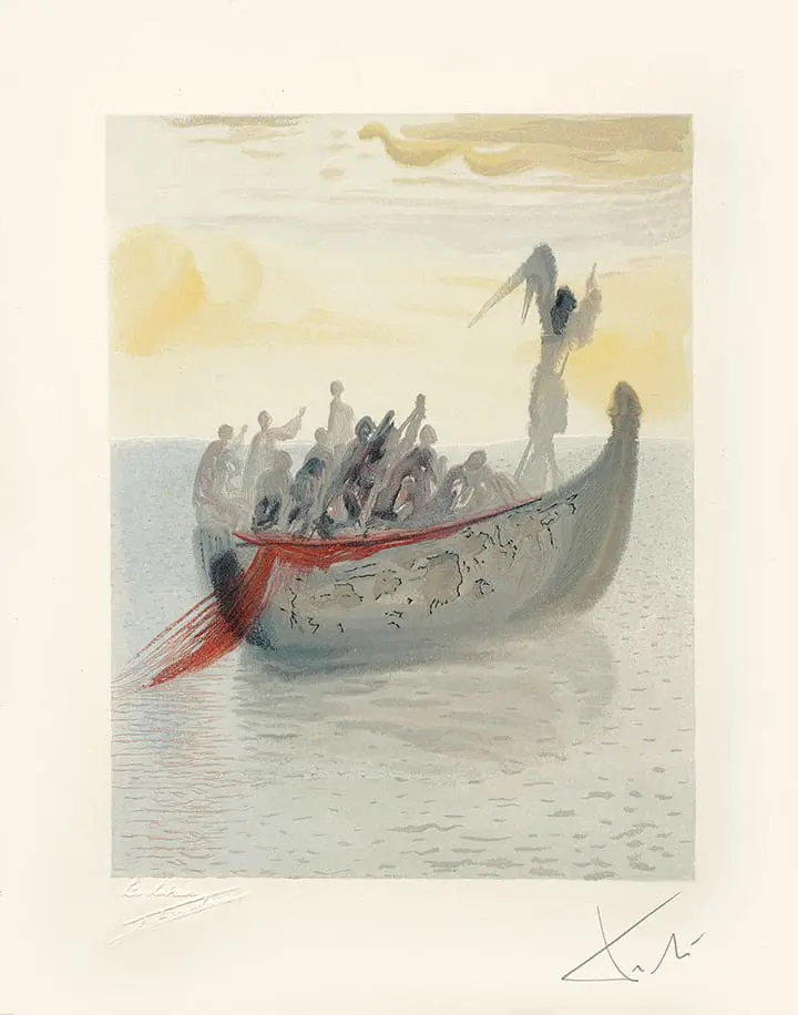 The Grim Boatman's Boat The Divine Comedy