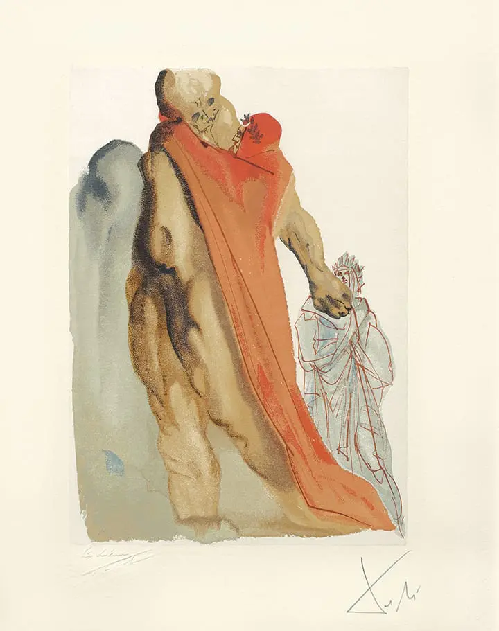Reproaches of Virgil The Divine Comedy