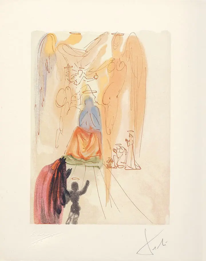 The Triumph of Christ and the Virgin The Divine Comedy