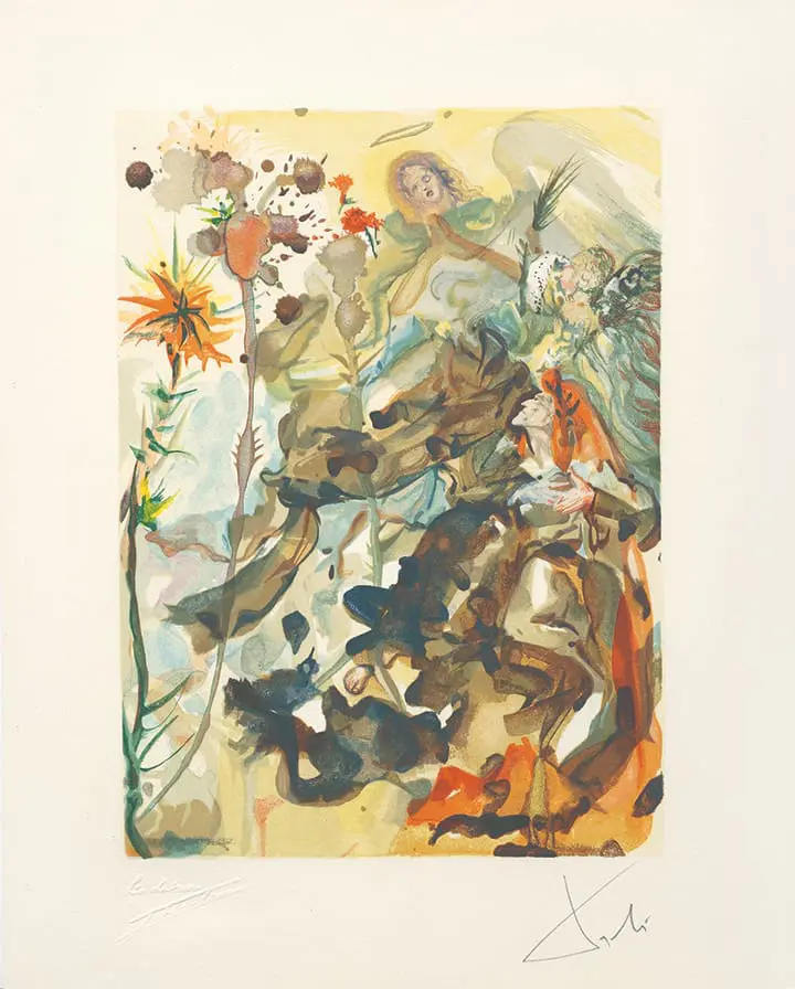 Saint John and Hope The Divine Comedy