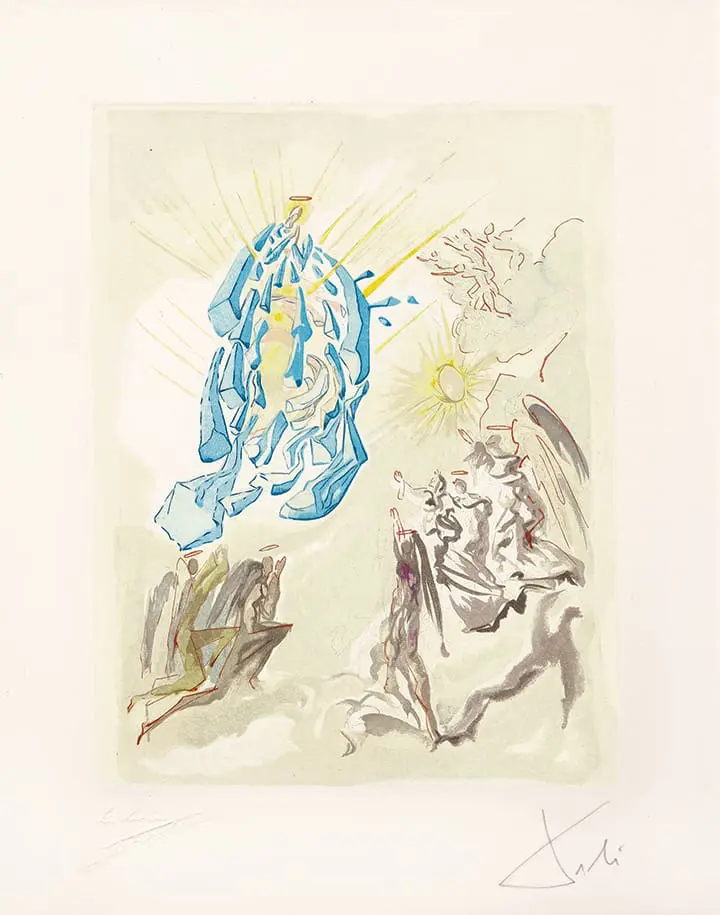 Meeting at the Forces of Luxury (Dante Recovers His Sight) The Divine Comedy