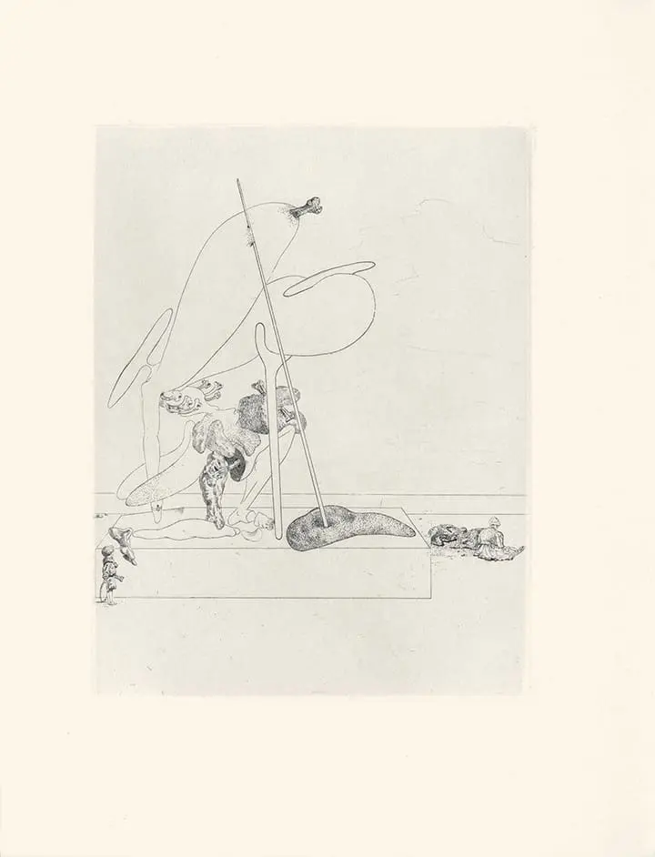 Plate 14 Les Chants de Maldoror