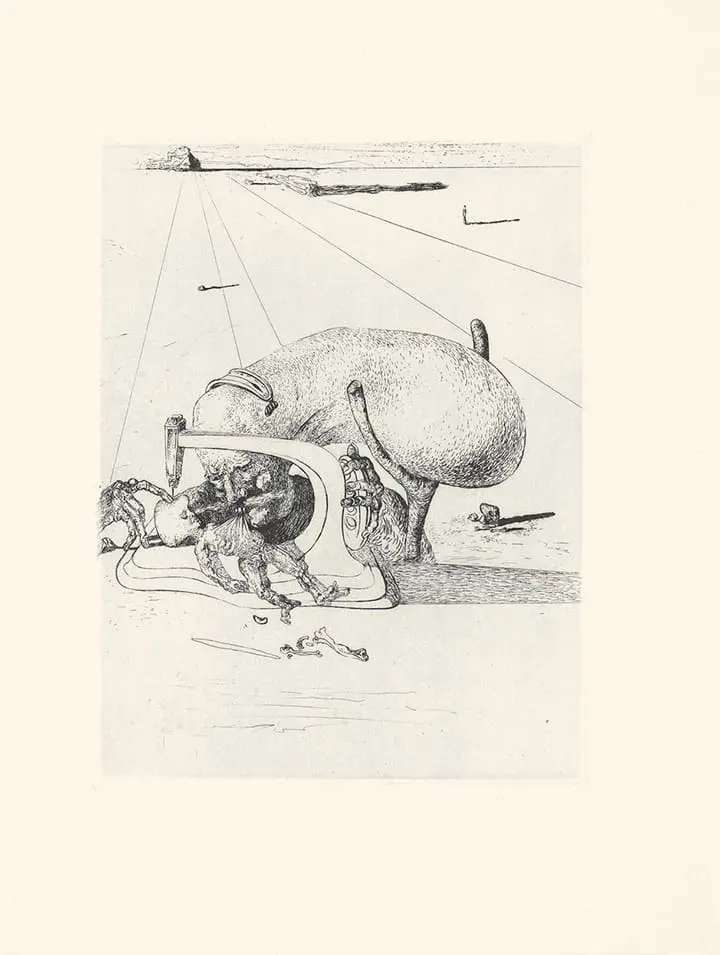 Plate 19 Les Chants de Maldoror