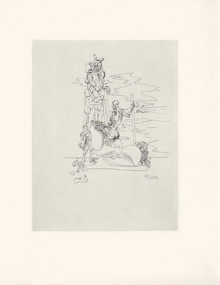 Plate 34 Les Chants de Maldoror