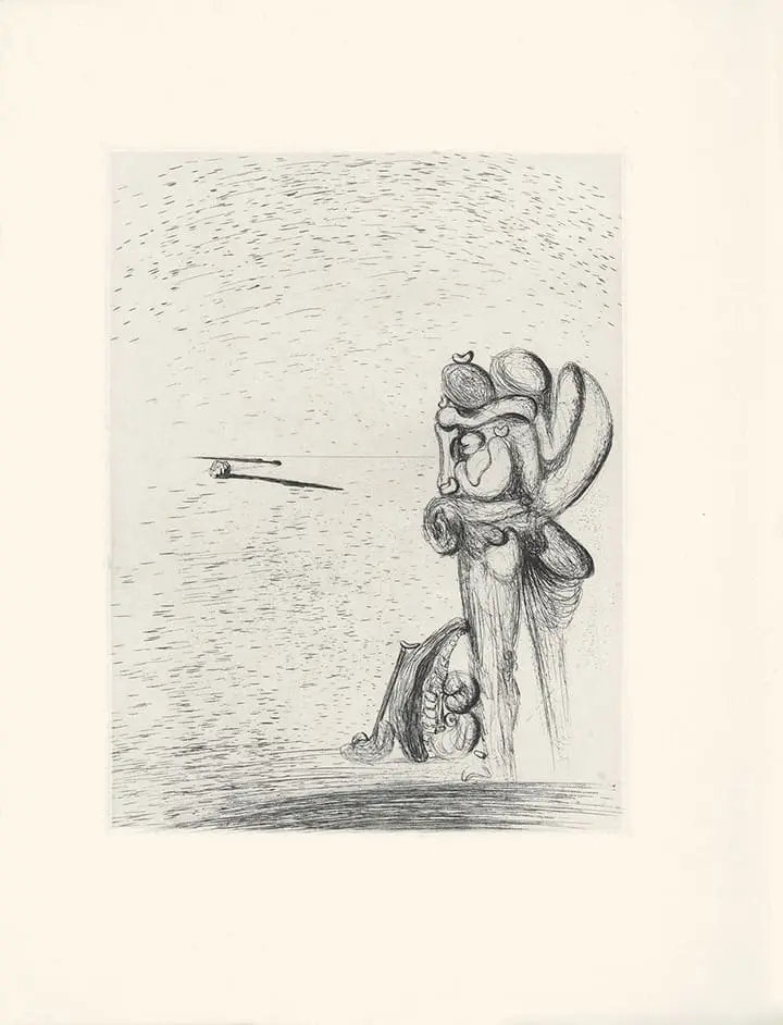 Plate 40 Les Chants de Maldoror