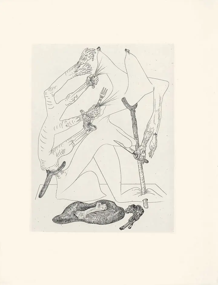 Plate 41 Les Chants de Maldoror