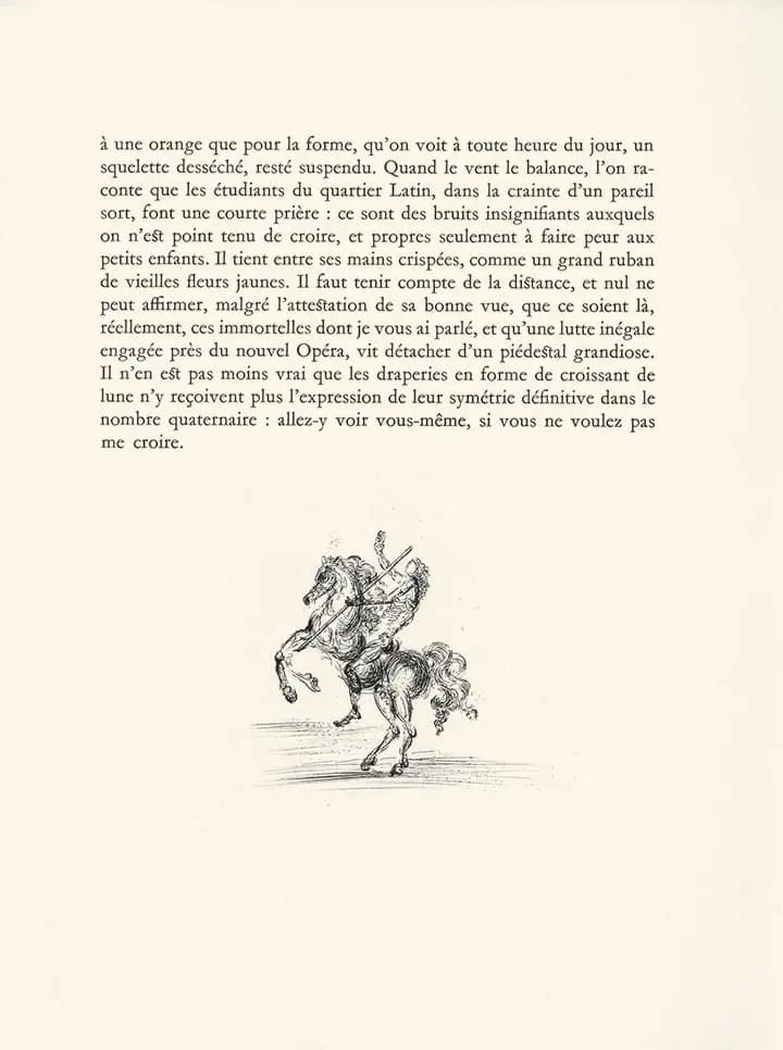Plate 42 (Tailpiece) Les Chants de Maldoror